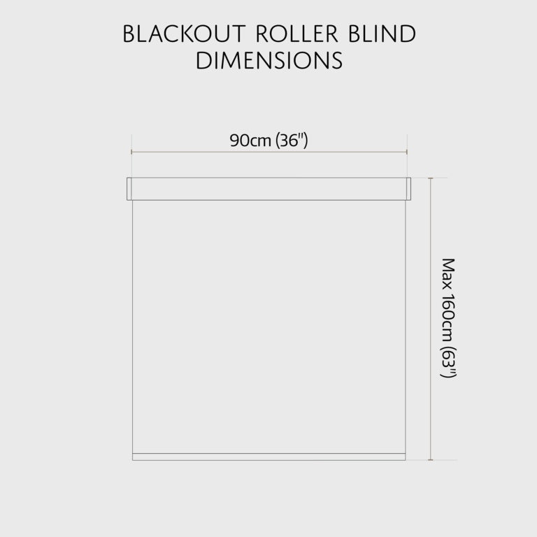 RENAISSANCE Blackout Roller Blind Slate Grey