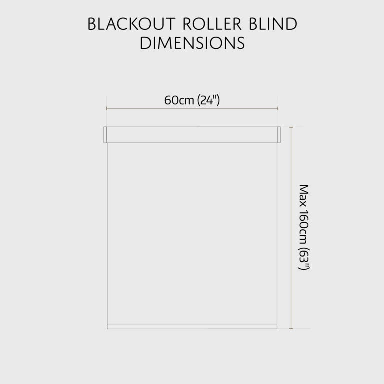 RENAISSANCE Blackout Roller Blind Silver
