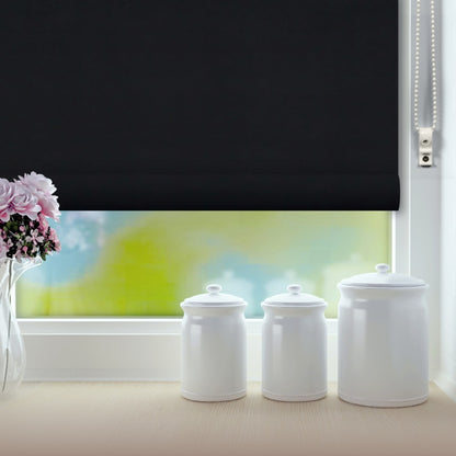RENAISSANCE Classic Roller Blind Black
