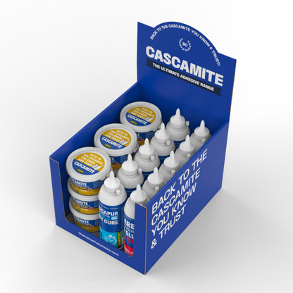 Cascamite Countertop Display Unit Disply