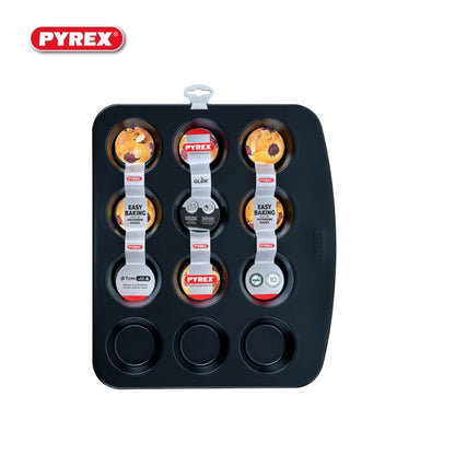 Pyrex Muffin x 12 PX Glide 6.5cm