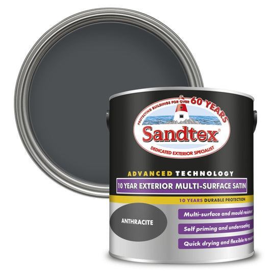 Sandtex 10 Year Exterior Multi Surface Satin 2.5L
