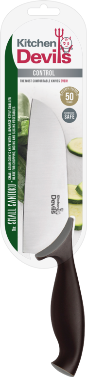 Kitchen Devils Control Small Asian Cooks Knife