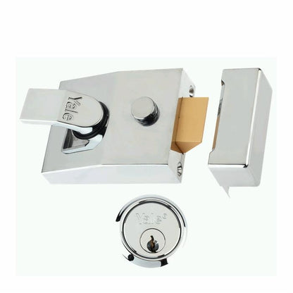 Yale P89 Security Lock 60mm Polished Chrome
