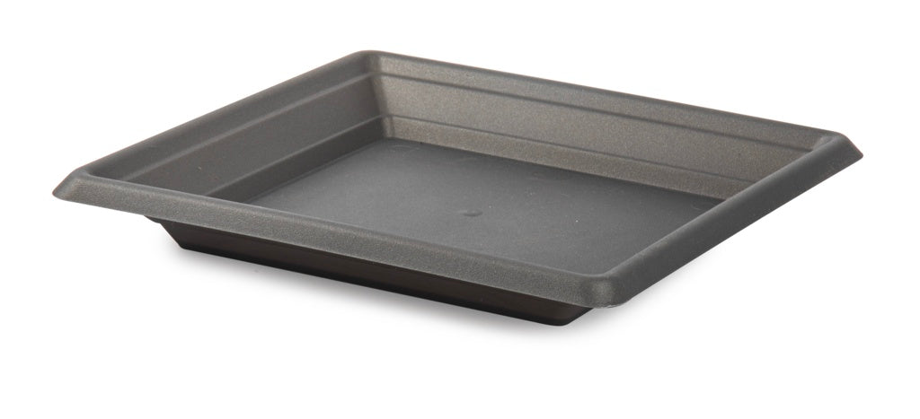 Plasticforte Square Saucer Anthracite