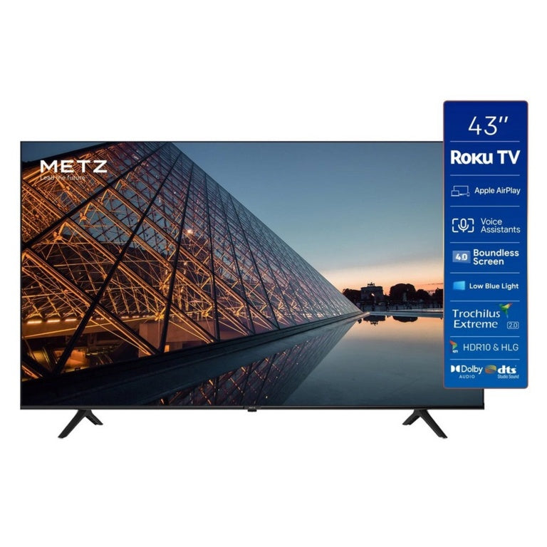 Metz 4k Ultra Hd Hdr Smart Tv Roku 43"