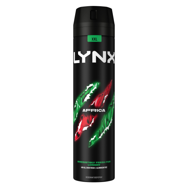 Lynx Body Spray 250ml Africa