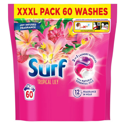 Surf Laundry Capsules 60 Wash