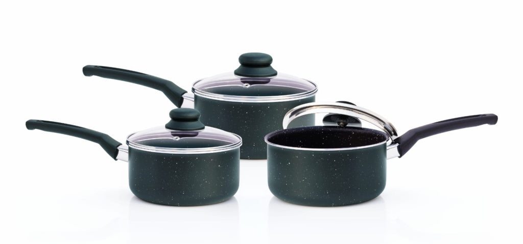 Executive Marble Induction Non Stick Saucepan