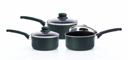 Executive Marble Induction Non Stick Saucepan