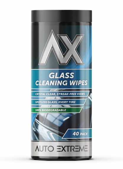Ax Glass Cleaning Wipes Pack 40