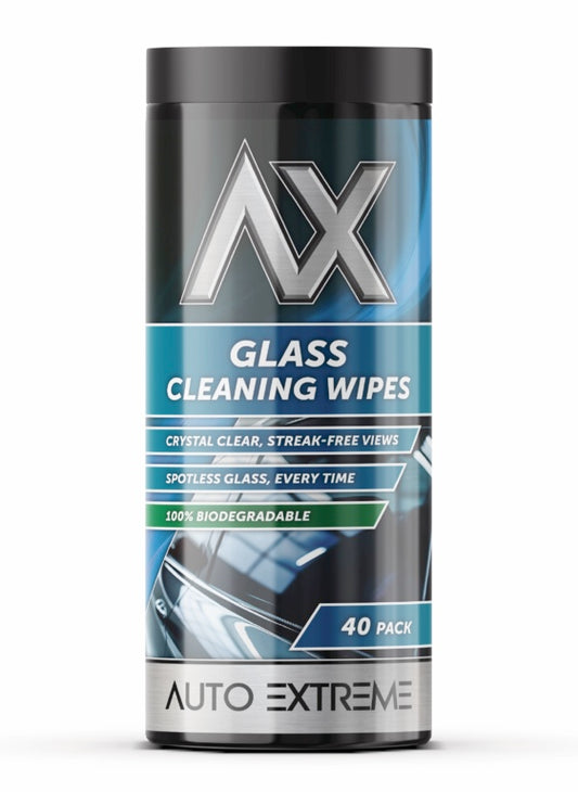 Ax Glass Cleaning Wipes Pack 40