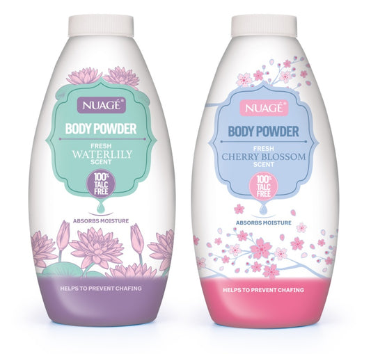 Nuage Body Powder (Talc Free) Cherry & Water Lily 250g