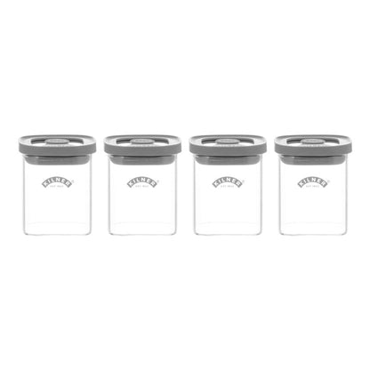 Kilner Fresh Storage Spice Jar Set 4 Piece