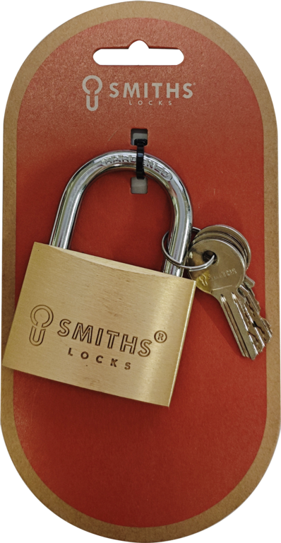 Smiths Locks Brass Padlock 60mm