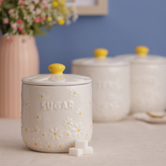 Price & Kensington Daisy Sugar Jar