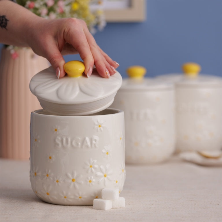 Price & Kensington Daisy Sugar Jar