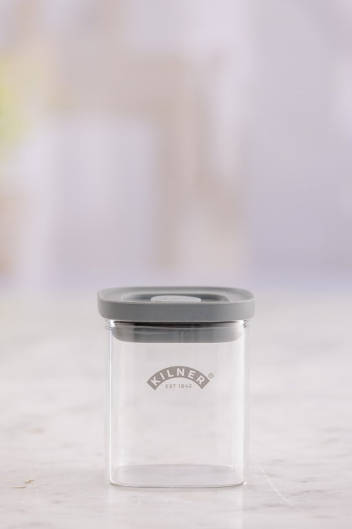Kilner New Fresh Storage Square Spice Jar 0.16L