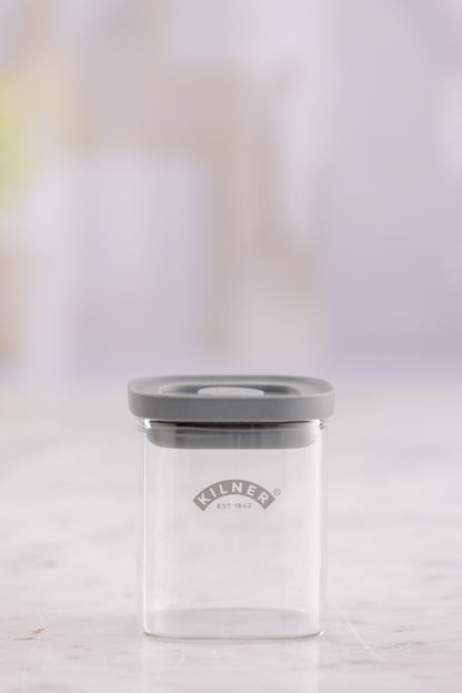 Kilner New Fresh Storage Square Spice Jar 0.16L