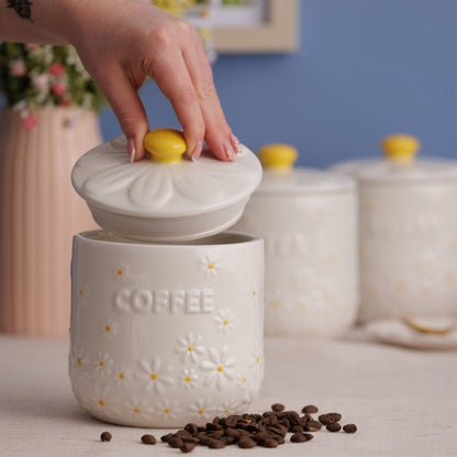 Price & Kensington Daisy Coffee Jar