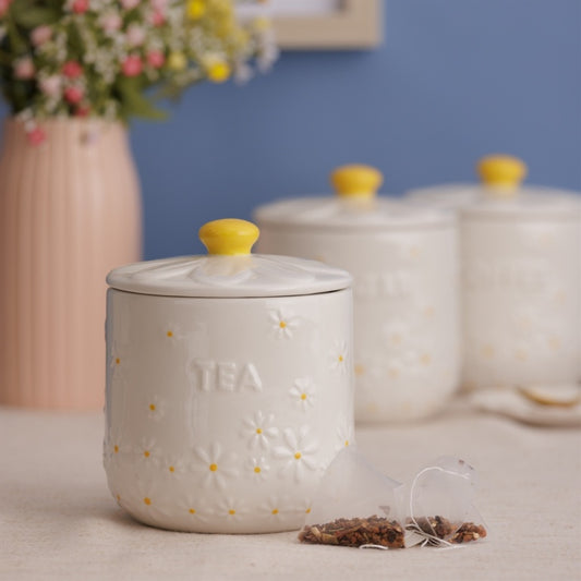 Price & Kensington Daisy Tea Jar