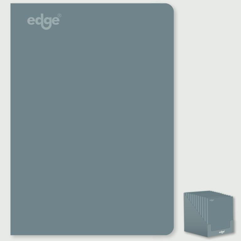 I G Design Stat A5 Soft Cover Notebook Grey