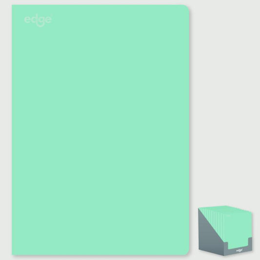 I G Design Stat A4 Soft Cover Notebook Blue