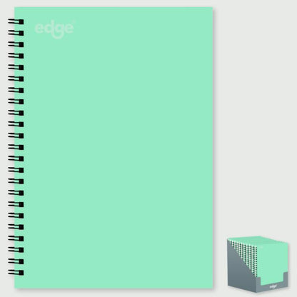 I G Design Stat A5 Twin Wiro Notebook Blue