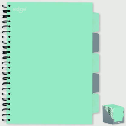 I G Design Stat A4 Project Notebook Blue
