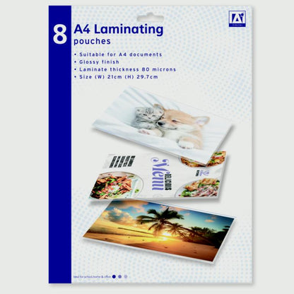 I G Design 8 Laminating Pouches