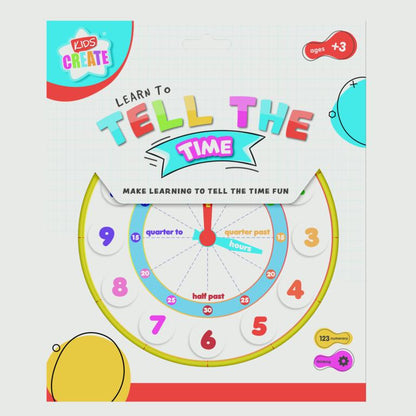 I G Design Act Learn To Tell The Time Clock
