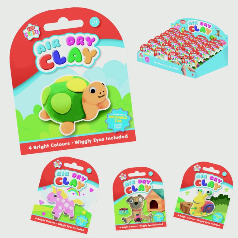 I G Design Act Air Dry Clay Assorted