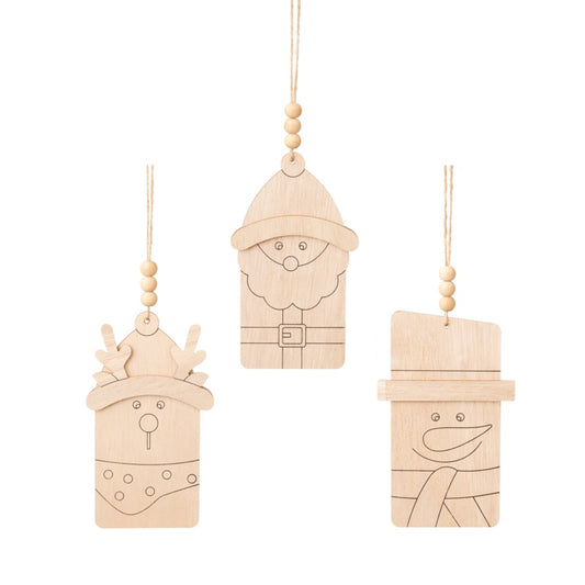 Premier Colour Your Own Christmas Character 15cm