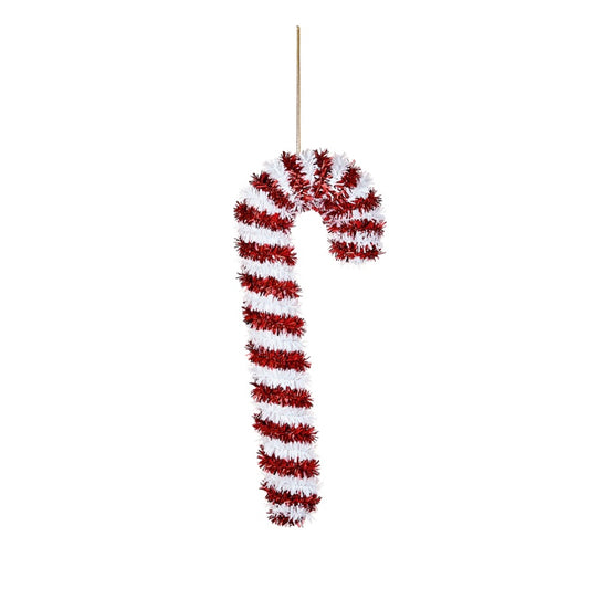 Premier Tinsel Candy Cane 26cm