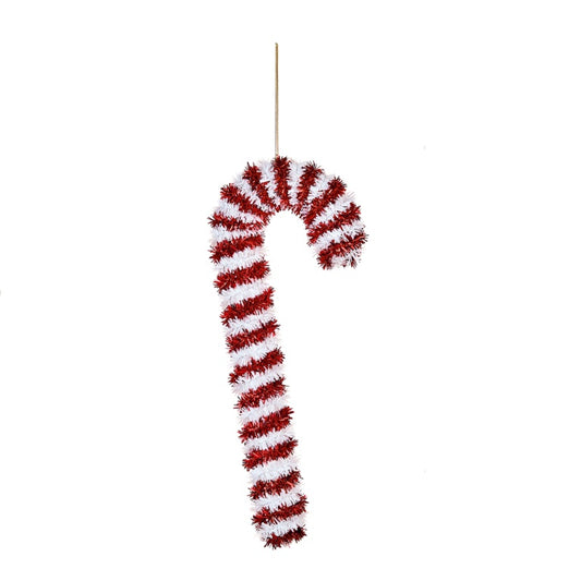 Premier Tinsel Candy Cane 30cm