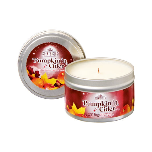 Premier Scentsicles Candle 25hr Pumpkin & Cider 8cm