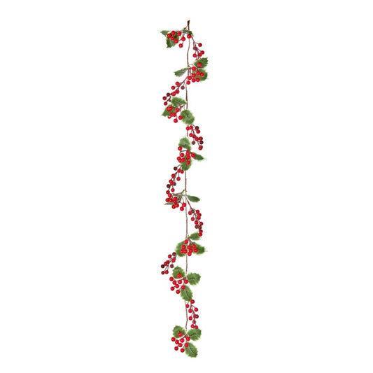 Premier Holly & Berry Garland 1.2m