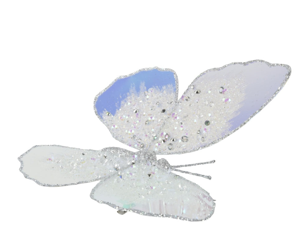 Kaemingk Butterfly Pe Acrylic Beads Iris 16cm