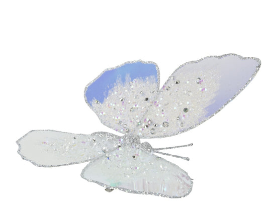 Kaemingk Butterfly Pe Acrylic Beads Iris 16cm