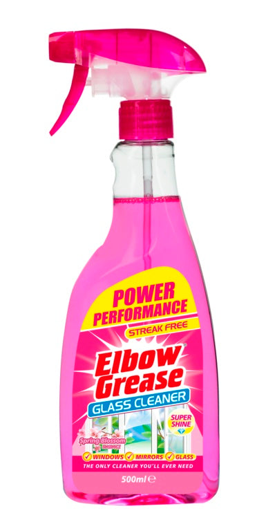 Elbow Grease Glass Cleaner 500ml Spring Blossom