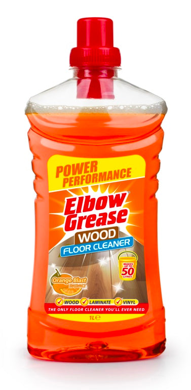 Elbow Grease Wood Floor Cleaner Concentrate 1L Orange Blast