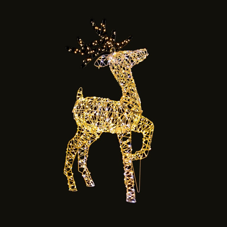 Premier Flexibrghts Reindeer 950 LED 80cm White & Warm White