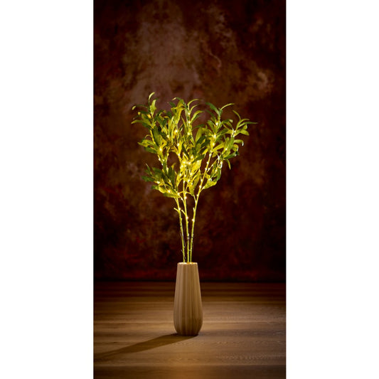 Premier Set Of 3 Mistletoe Twigs 90 Warm White LED 90cm