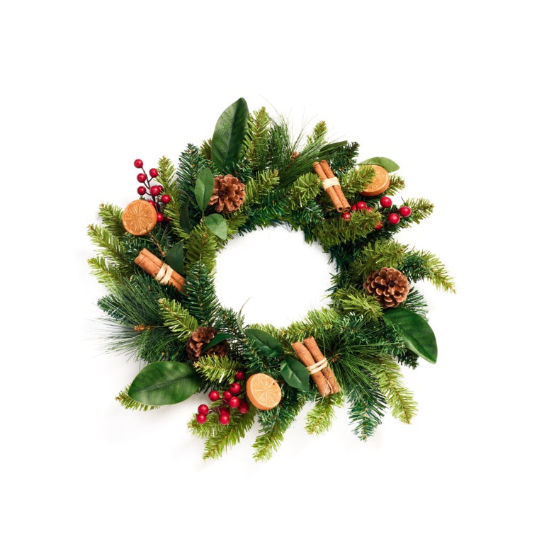 Premier Orange Slice Wreath 50cm