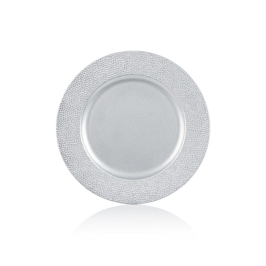 Premier Silver Bead Detail Charger Plate 33cm