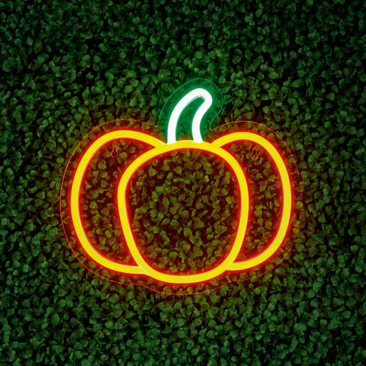 Premier Autumn Pumpkin LED Neon Sign 25cm