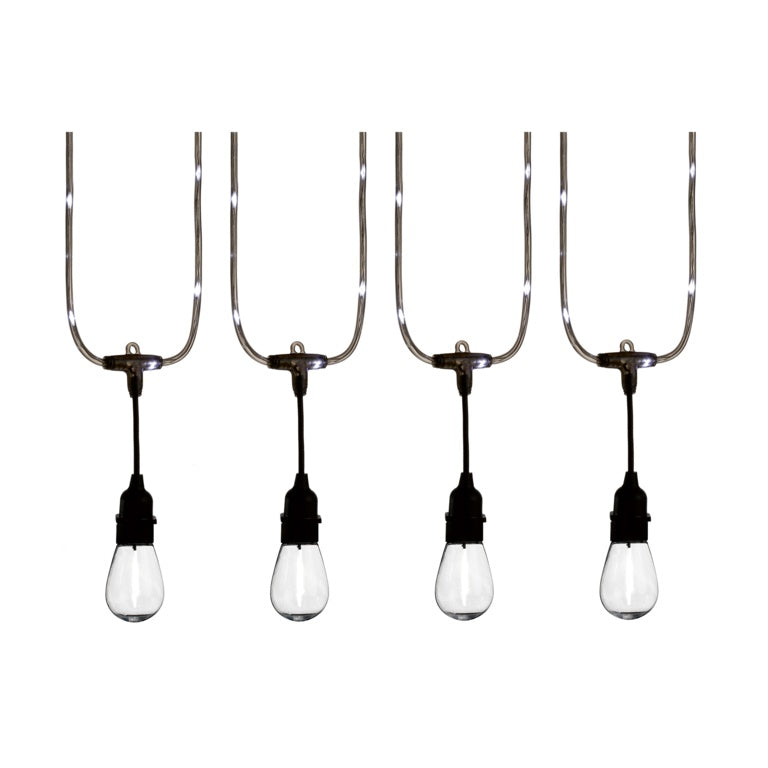 Premier Connectable Lit Wire Party Lights 20 Piece White LEDs