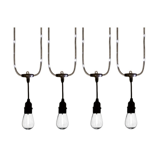 Premier Connectable Lit Wire Party Lights 20 Piece White LEDs