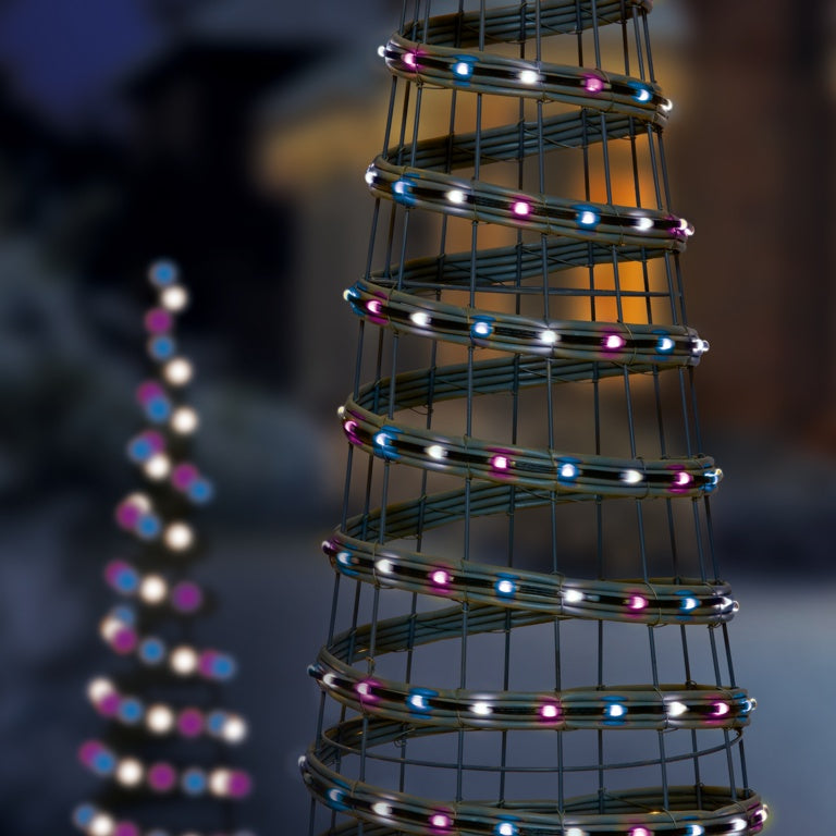 Premier Battery Operated Multi Action LED FlexiBrights Enchanted Mix 100 LEDs