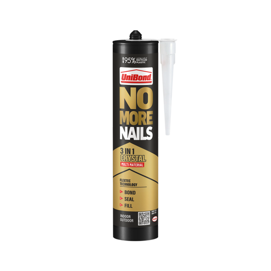 UniBond No More Nails 3 In 1 Cartridge Transparent